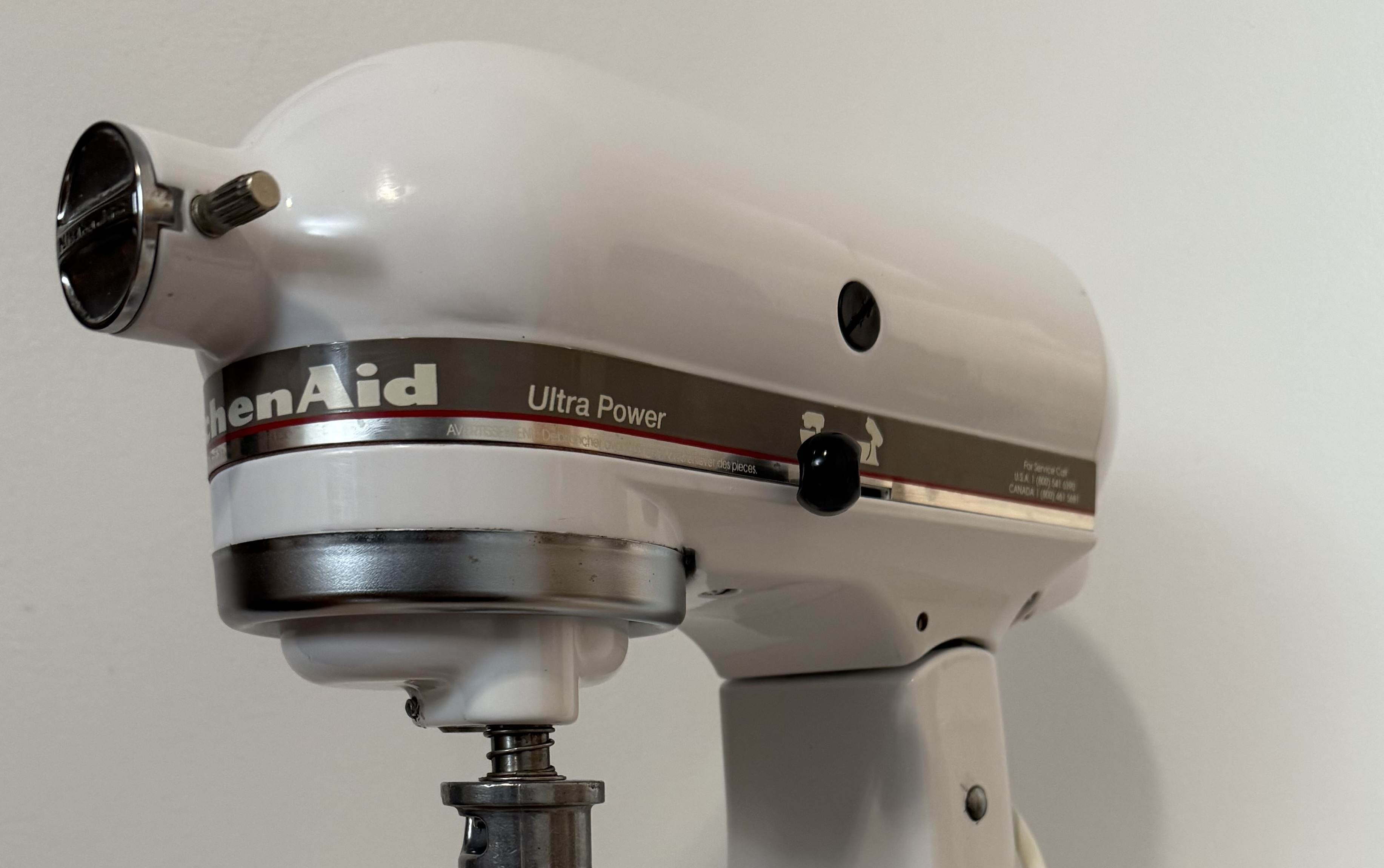 Re-greasing KitchenAid Mixer